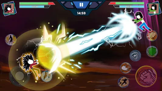 Stickman Fight Dragon Warriors screenshot 3