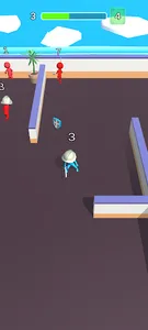 stickman battle 3D : survival screenshot 1
