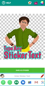 Animated Stickers Maker, Text  screenshot 0