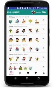 StickoText Pro - Stickers For  screenshot 4