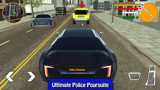US Police Stickman Rope Hero screenshot 11