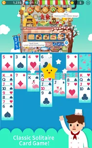 Solitaire Cooking Tower screenshot 0