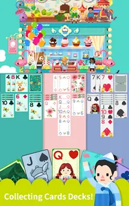 Solitaire Cooking Tower screenshot 1