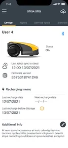 Stiga Service screenshot 1