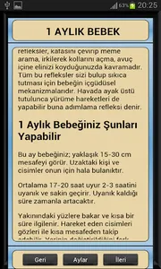 Bebek Gelişimi Ay Ay Detaylı screenshot 7