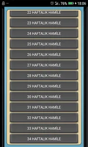 Hamilelik Gelişimi Hafta Hafta screenshot 2