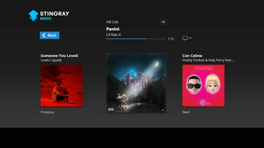 Stingray Music - Android TV screenshot 0