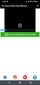 TV Jesus Cristo Para Nações screenshot 0