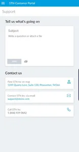 STN Customer Portal screenshot 2