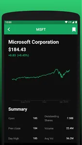 Stocks Watchlist screenshot 3