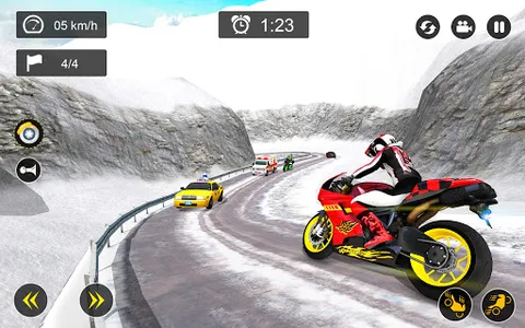 Snow Mountain Bike Racing 2022 screenshot 10