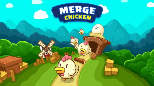 Merge Chicken - Idle Tycoon screenshot 0