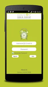 CLOCK IN CLOCK OUT screenshot 0