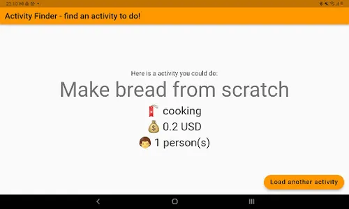Activity Finder (Bored API) screenshot 2