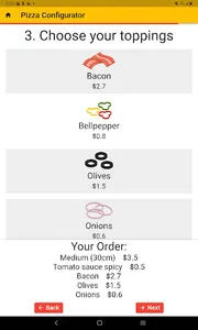 Pizza Configurator screenshot 10