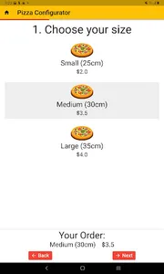 Pizza Configurator screenshot 11