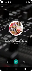 Radio Tv La Rosa De Saron screenshot 0