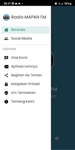 Radio MAPAN FM screenshot 1