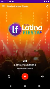 Radio Latina Fiesta screenshot 1