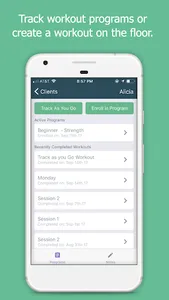 StrengthPortal screenshot 2