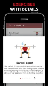 Gym Workout Legs Training App screenshot 2