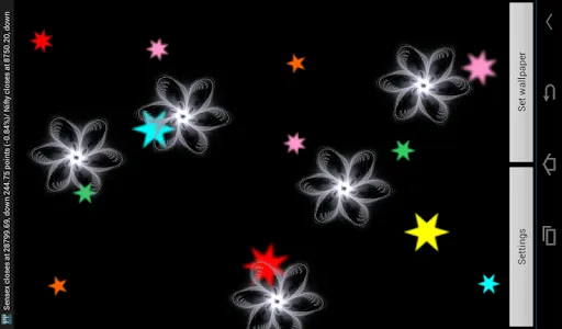 Dazzling Flowers LWP Free screenshot 2