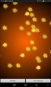 Heavenly Stars LWP Free screenshot 1