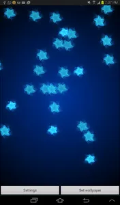 Heavenly Stars LWP Free screenshot 5