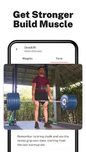 StrongLifts Weight Lifting Log screenshot 1