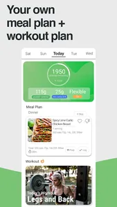 Macro Meal Planner & Workouts screenshot 0