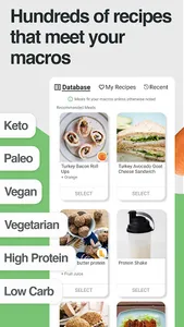 Macro Meal Planner & Workouts screenshot 3