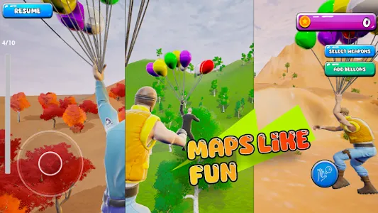 Shoot Or Fall : Ballon Battles screenshot 10