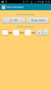 Time calculator screenshot 3