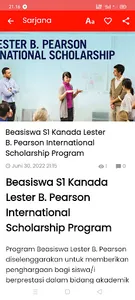 Info Beasiswa Update screenshot 2