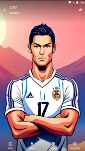 Ronaldo anime Wallpaper screenshot 3