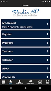 Studio 12 Music & Dance Co screenshot 1