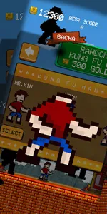 Kung Fu Tap : 2D Pixel Game screenshot 3