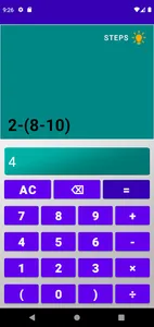Arithmetic Calculator screenshot 1