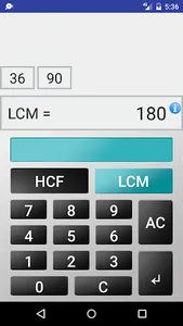 Math Tools - HCF/LCM/Prime fac screenshot 6