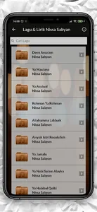Sholawat Nissa Sabyan Offline screenshot 6