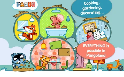 Pango Land - dollhouse kids 3+ screenshot 11