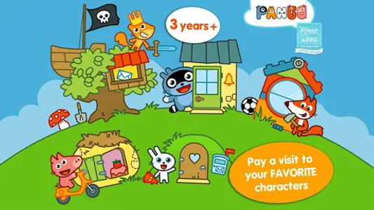 Pango Land - dollhouse kids 3+ screenshot 5