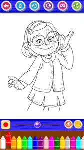 Turning Red Coloring Book screenshot 3