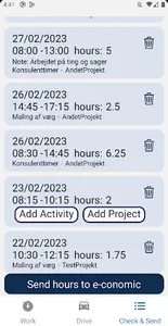 TimeIt Timeregistrering screenshot 1