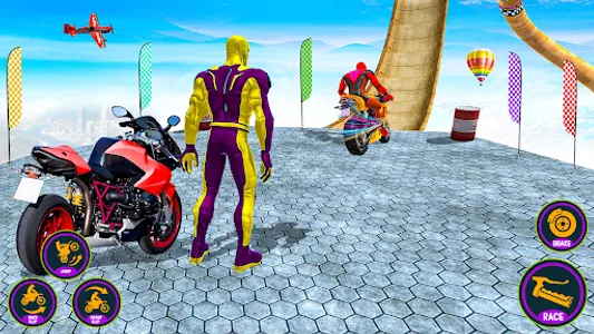 Bike Stunt Racing Bike Game screenshot 0