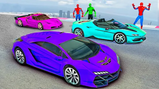 GT Car Stunt Games - Mega Ramp screenshot 0