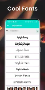 Stylish Fonts screenshot 2