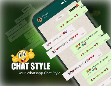 Chat Style for WhatsApp :Fonts screenshot 4