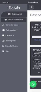 BlogAds Renda online screenshot 2