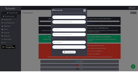 SuaUrl Renda Online screenshot 13